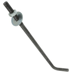 KOTWA BUDOWLANA L12x450 CZARNA