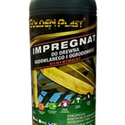 IMPREGNAT DO DREWNA GOLDEN PLAST BRĄZOWY 1L