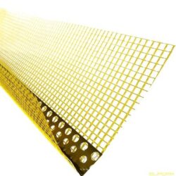 NAROŻNIK ALUMINIOWY Z SIATKĄ ŻÓŁTĄ 8x12 AL 23x23 2,5m 50szt.