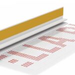 LISTWA DYLATACYJNA PRZYOKIENNA BIAŁA Z SIATKĄ BP13 MIDI BELLA PLAST 2,5m