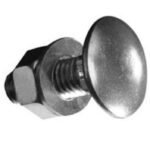 ŚRUBA M8 Z PODKŁADKĄ I NAKRĘTKĄ DO PROFILA UA