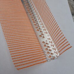 NAROŻNIK ALUMINIOWY Z SIATKĄ POMARAŃCZOWĄ 8x12 AL 30x30 3m 100szt.