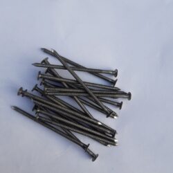 GWOŹDZIE PIERŚCIENIOWE (WALCOWANE) CZARNE 3,5x80mm 1 KG
