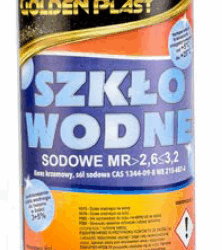 SZKŁO WODNE GOLDEN PLAST 1L