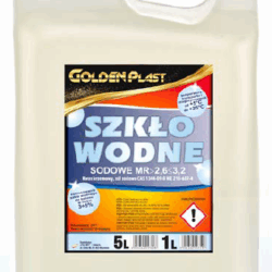 SZKŁO WODNE GOLDEN PLAST 5L
