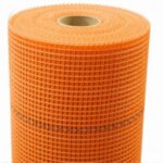 SIATKA Z WŁÓKNA SZKLANEGO POMARAŃCZOWA 160g/m2 1x50m (50m2)