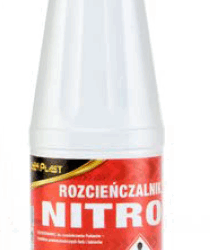 ROZCIEŃCZALNIK ROZPUSZCZALNIK NITRO GOLDEN PLAST 0,5L