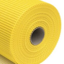 SIATKA Z WŁÓKNA SZKLANEGO ŻÓŁTA 145g/m2 1x50m (50m2)