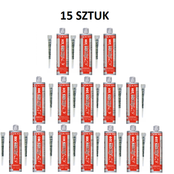 KOTWA CHEMICZNA KLEJ ARVEX CPS GO *15sztuk* 300ml