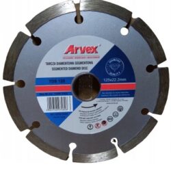 TARCZA DIAMENTOWA SEGMENTOWA ARVEX DO CIĘCIA 125x22,2 mm