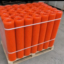PALETA SIATKA ELEWACYJNA Z WŁÓKNA SZKLANEGO POMARAŃCZOWA 160g/m2 1x50m (50m2) 50rolek